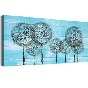 Dandelion Flowers Abstract Wall Pictures Artwork For Home Walls